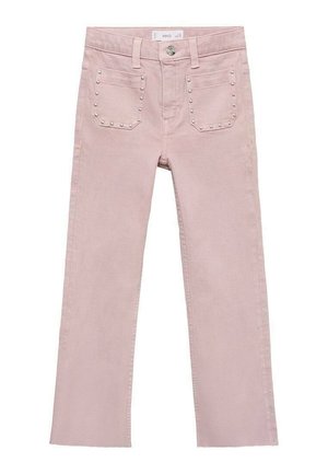 WITH STUDS - Ravne kavbojke - pink