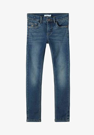 Slim fit jeans - dark blue denim