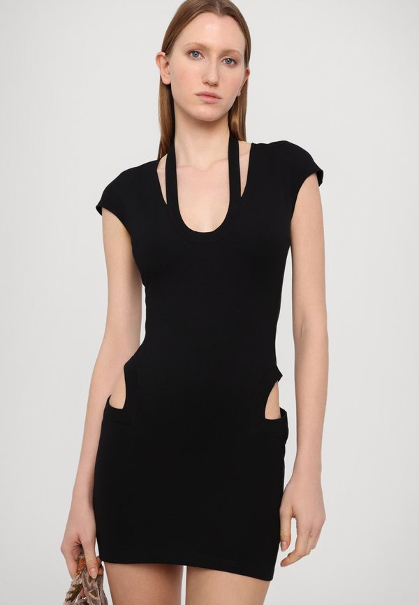 U SHAPE NECKLINE CUT OUT DETAIL MINI DRESS - Cocktail dress / Party dress4