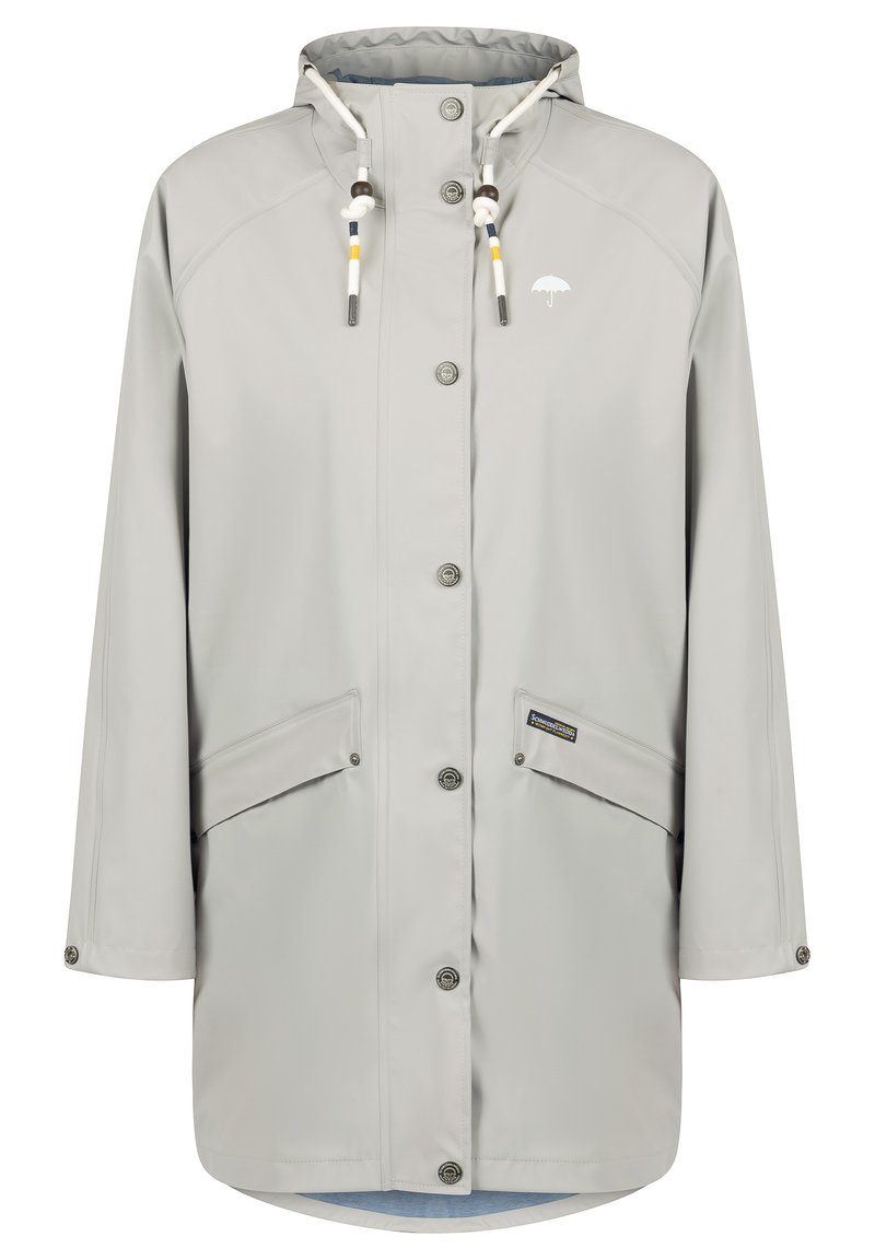 Schmuddelwedda Regenjas lichtgrijs