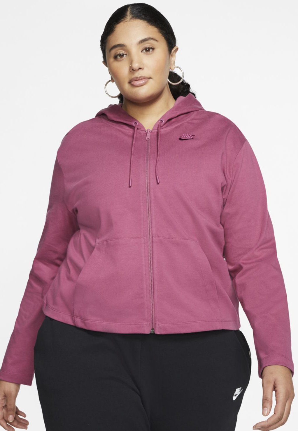 Purple Hoodie With Rose 2025