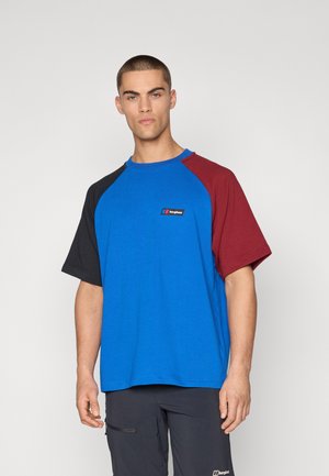 STORM TEE - Print T-shirt - turkish sea/syrah/jet black