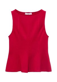 Unselected, red