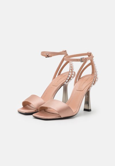 Alberta Ferretti EVENING STRASS - Sandales à talons hauts - pink
