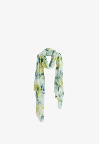 Unausgewählt, blue yellow floral plisse