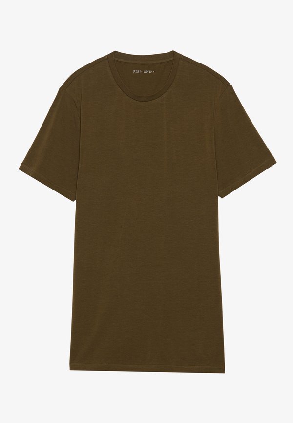 Basic T-shirt - dark olive3