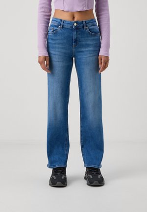 Straight leg jeans - blue denim