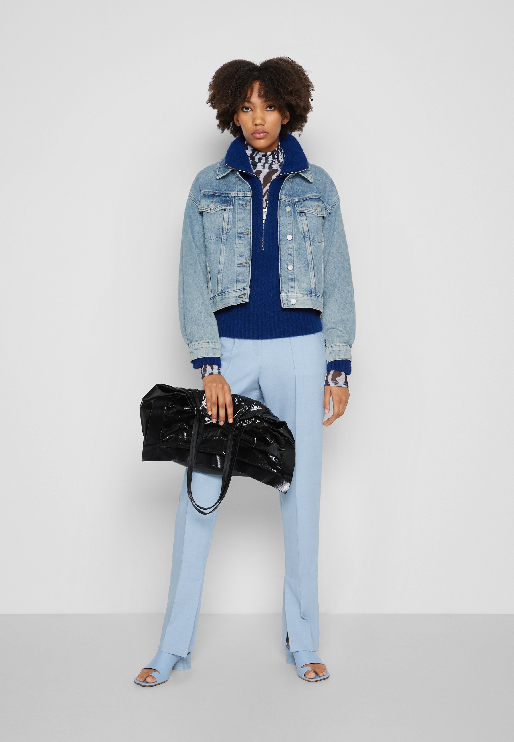 The Kooples BLOUSON - Denim jacket 