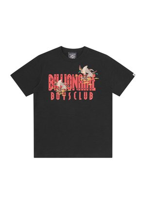Billionaire Boys Club, DUCK EMBROIDERED STRAIGHT - T-shirt print - black
