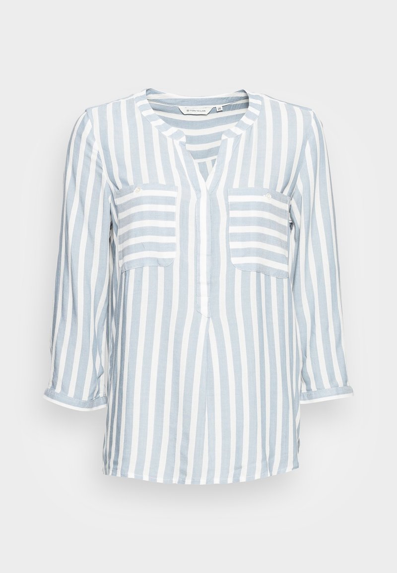 Damen Hemdblusen | TOM TAILOR Bluse faded blue offwhite stripe/hellblau - DS08411 Damen Hemdblusen | TOM TAILOR Bluse faded blue offwhite stripe/hellblau - DS08411