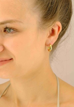 MUAU Schmuck, CREOLEN U-PROFIL SCHARNIER 16.7MM - Boucles d'oreilles - gelbgoldfarben