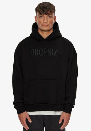 Dropsize HEAVY FLAT FRONT EMBO - Huppari - black