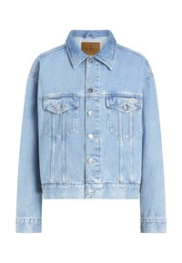 BOXY - Giacca di jeans - denim medium