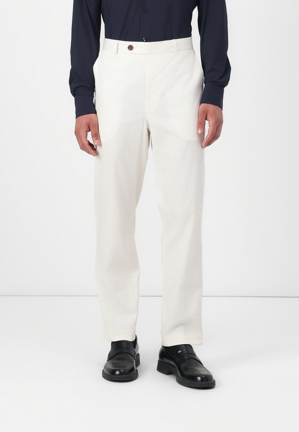 SLHREG-TANGER TRS - Trousers - egret