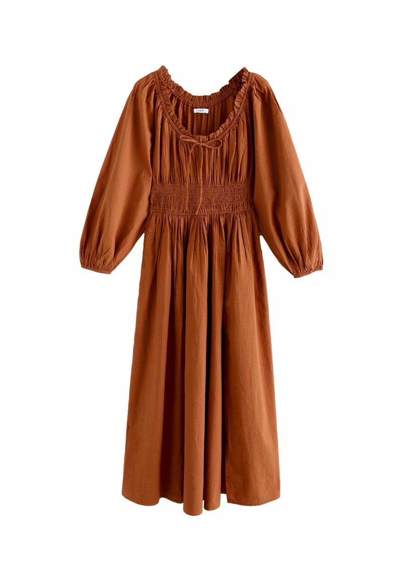 Next Maxiklänning - rust brown
