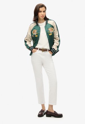 SUKAJAN EMBROIDERED - Bomberjakke - pine green
