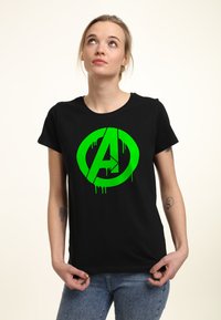 Marvel AVENGERS CLASSIC OOZING - T-shirts print - black
