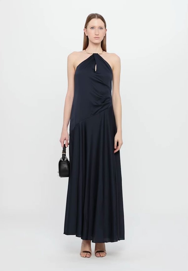 SATIN CHARMEUSE HALTER GOWN - Occasion wear3