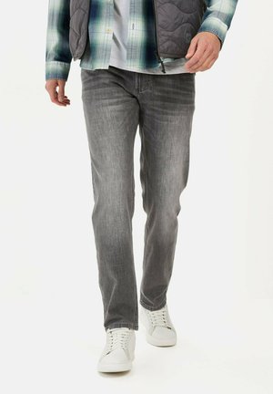 camel active REGULAR FIT COOLING - Straight leg jeans - stone grey