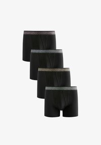 Unausgewählt, black metallic green blue pattern waistband