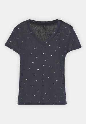 ONLY, ONLSTEPHI V NECK - T-Shirt print - night sky