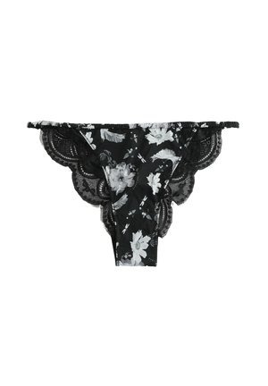 BIRD HIGH LEG - Briefs - black