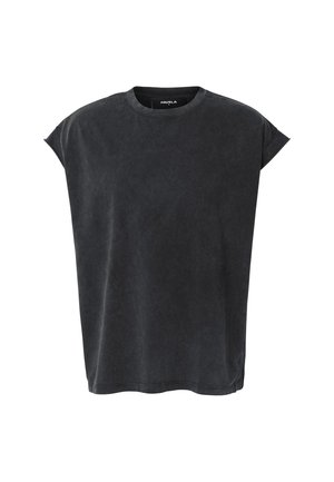 FAVELA, BASIC MUSCLE TEE - Topp - vintage black