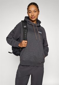 Columbia PFG OPEN WATER™ QUILTED HOODIE - Felpa con cappuccio - shark