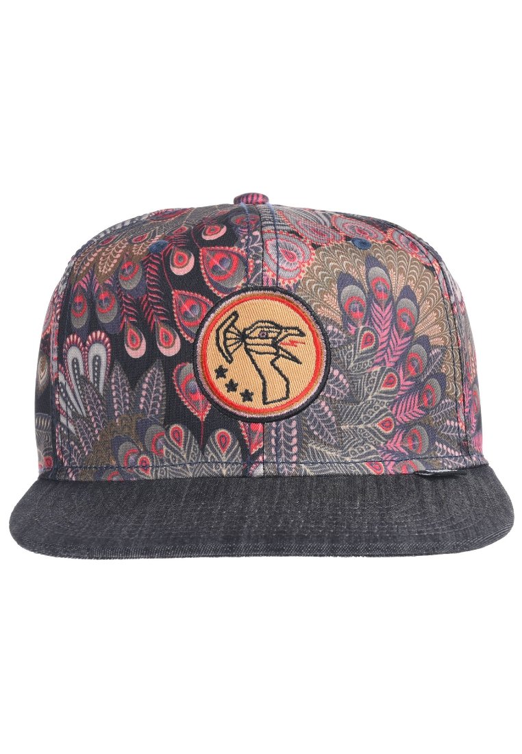 Djinn's - PEACOCK SNAPBACK  - Cap - black, Enlarge