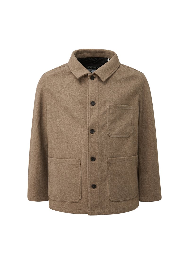 s.Oliver OUTDOOR-JACKE - Summer jacket - braun/brown - Zalando