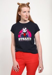 Henry Tiger DUNGEONS & DRAGONS STRAHD CHIBI - Camiseta estampada - navy blue