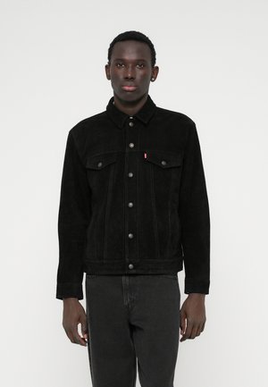 HIGHLAND TRUCKER - Δερμάτινο μπουφάν - dark blue