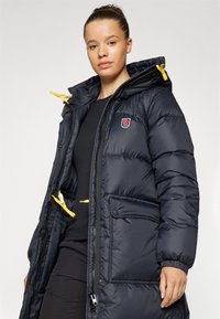 Fjällräven EXPEDITION LONG PARKA - Kaput ispunjen paperjem - black