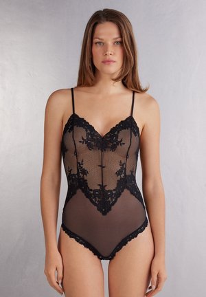 Pretty Flowers - Body - schwarz black