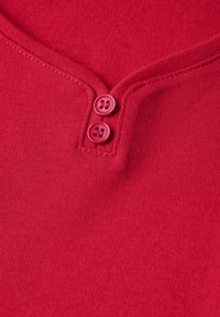 Street One MIT KNOPFDETAIL - Jednoduché tričko - rot
