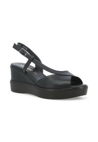Melluso Sandali con plateau - nero
