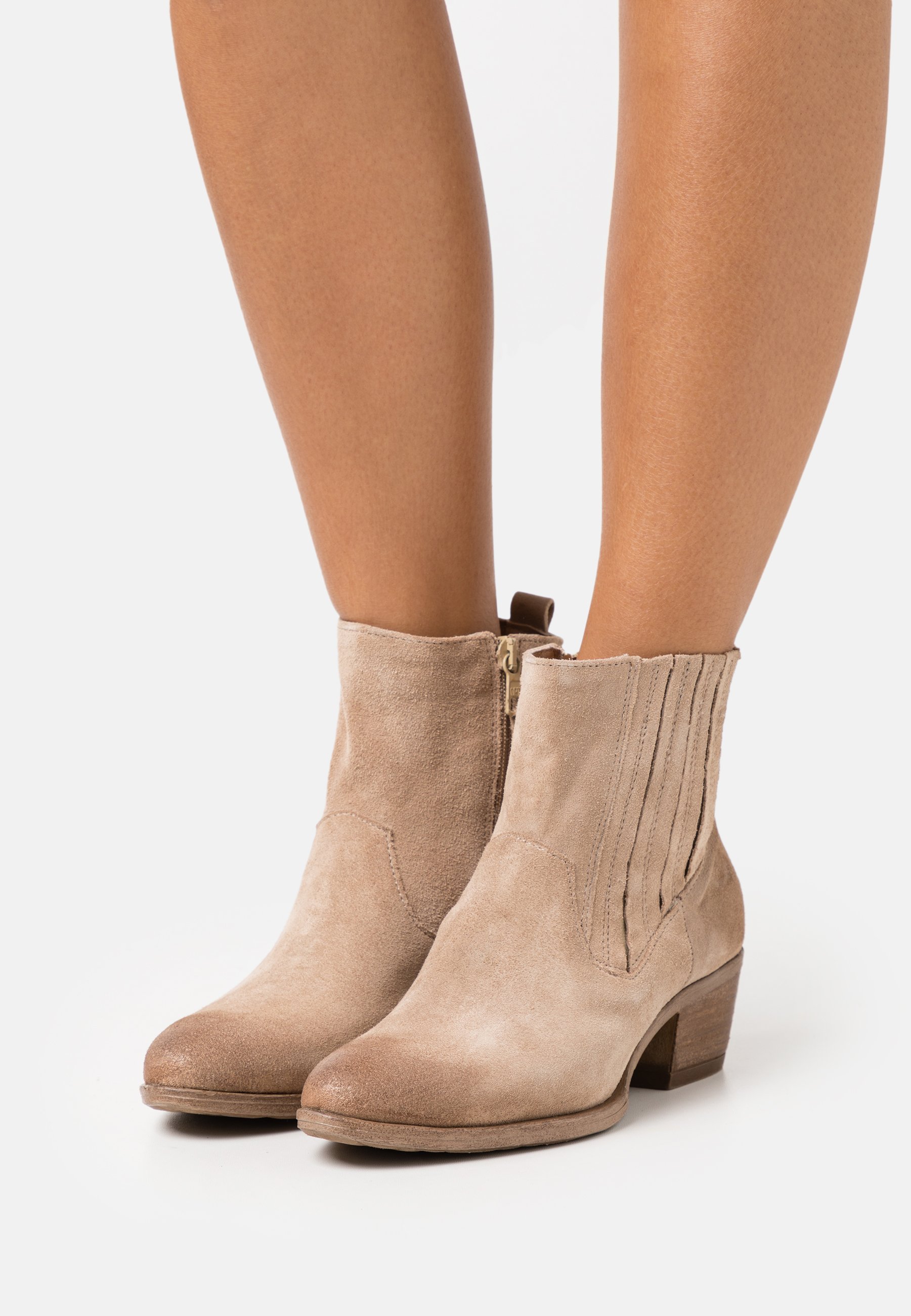 MJUS DALLAS DALLY - Botines camperos - opale/marrón topo - Zalando.es