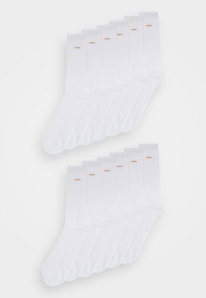 ONLINE TENNIS SOCKS UNISEX  12 PACK - Sportske čarape - white