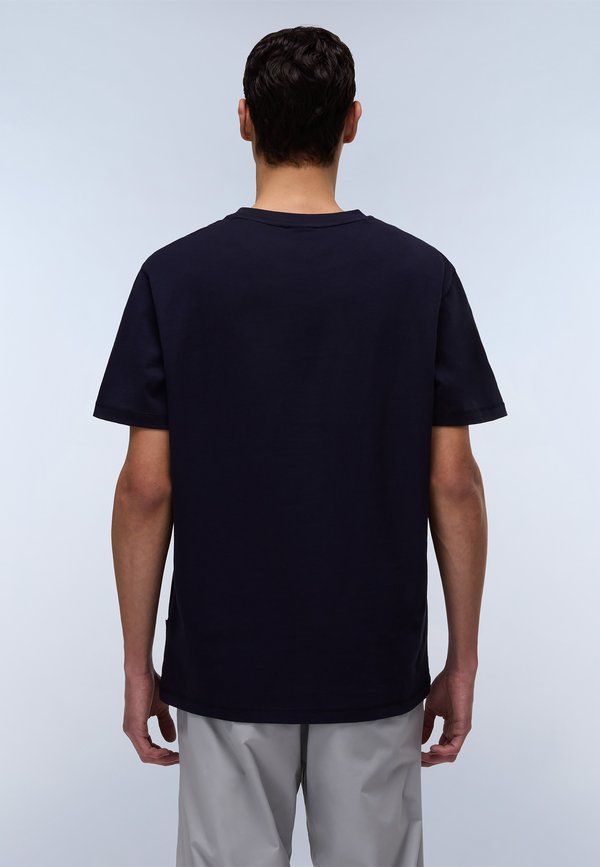 VALDOR - Print T-shirt - blu marine3