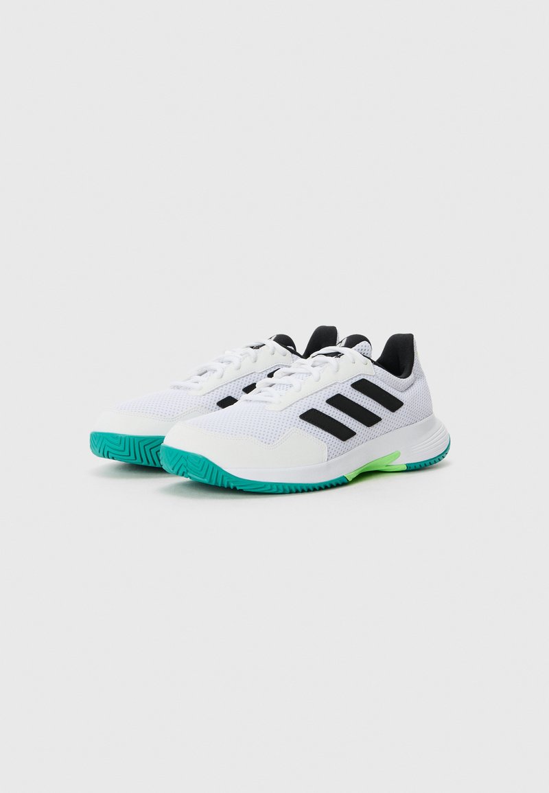 adidas gazelle silver green womens Adidas Court Team 2.0 W  Indoor Sports Shoes for Women