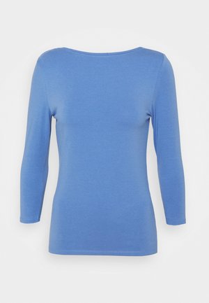 FITTED SLASH - Langærmede T-shirts - blue