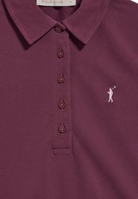 Polo Club SLIM FIT BUTTONS PEREIRA  - Piké - plum