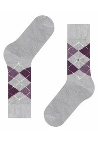 Burlington Preston - Socken - steel grey