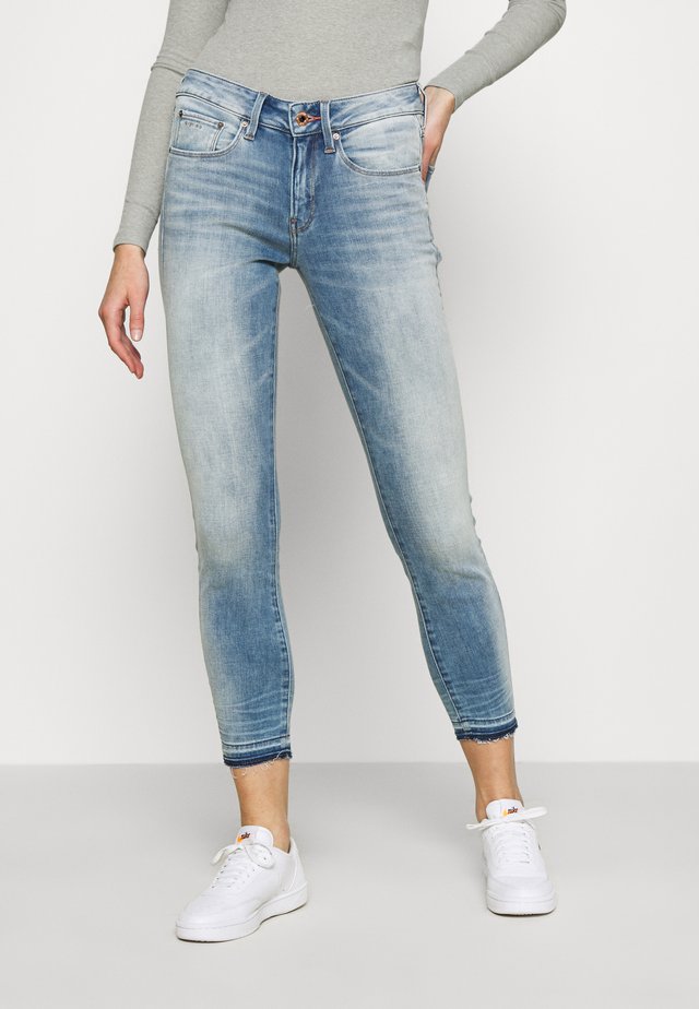 MID SKINNY ANKLE - Jeans Skinny Fit - vintage beryl blue