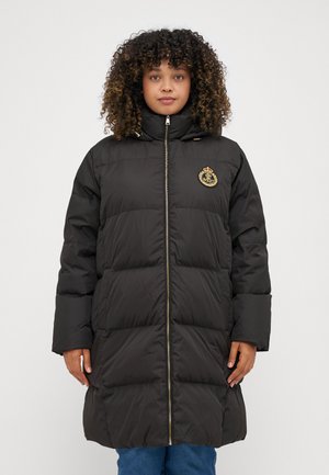 COAT - Abrigo de plumas - black