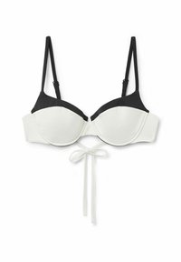 DOUBLE BIKINI - Bikini top - White