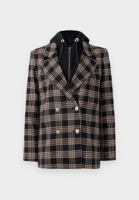 JORDAN REMOVABLE HOODIE - Σακάκι - black/multi-coloured