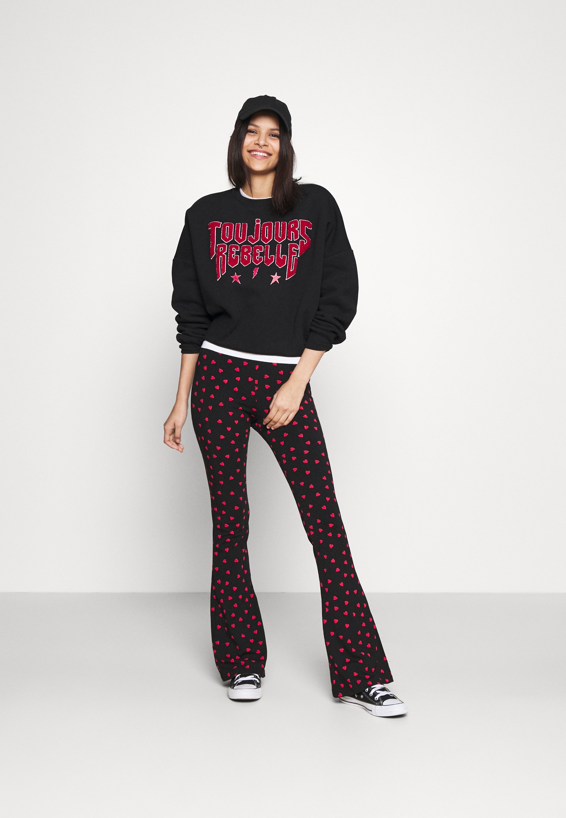 Women TOUJOURS REBELLE DROPPED SHOULDER - Sweatshirt Women TOUJOURS REBELLE DROPPED SHOULDER - Sweatshirt