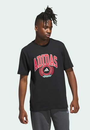 CREST UNISEX - Print T-shirt - black