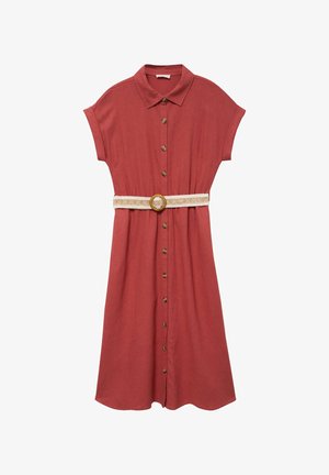 Cache Cache, CACHE CACHE CACHE CACHE AUSGESTELLTES KLEID MIT GÜRTEL - Blousejurk - vieux rose